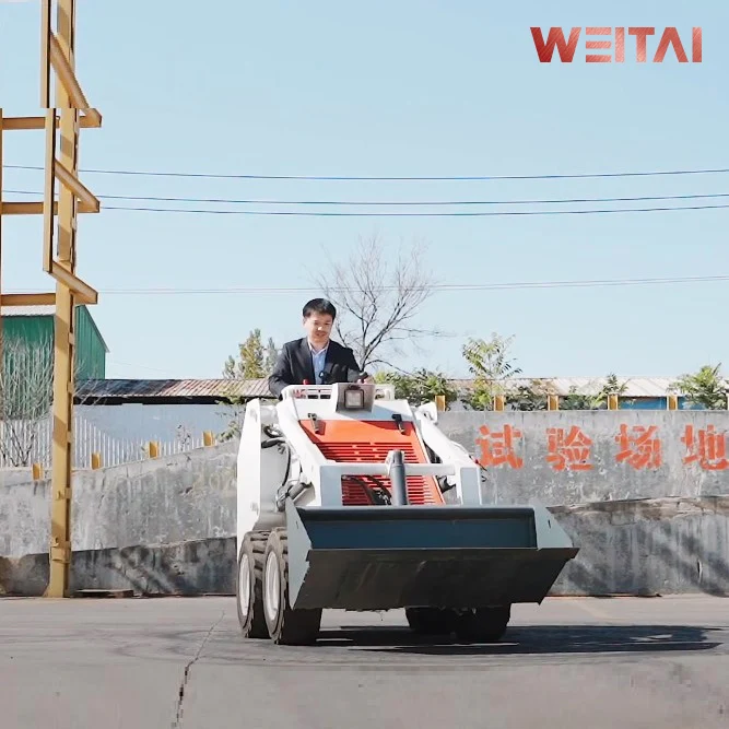 MSL-380 Mini Skid Steer Loader 380kg loading capacity