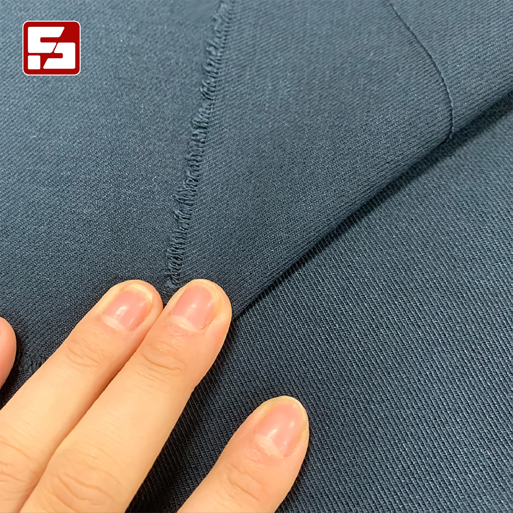 Fabric suppliers cap fabric recycled 100% polyester spun twill coat fabric canvas for outdoor goods