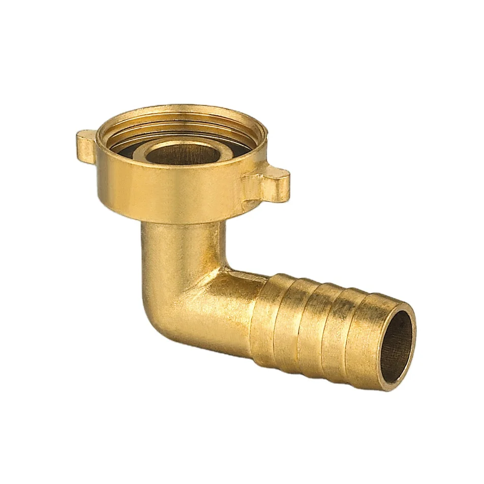 Card sleeve type female Brass quick couplings elbow water pumb connector hose pipe connection