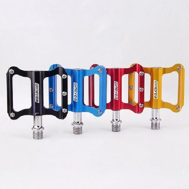 Прямая продажа, Многоцветный алюминиевый сплав, легкая в использовании титановая педаль для дорожных велосипедов
