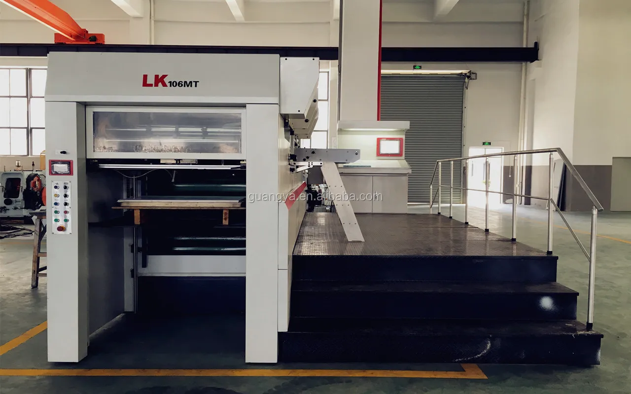 LK 106M Automatic creasing die cutting machine