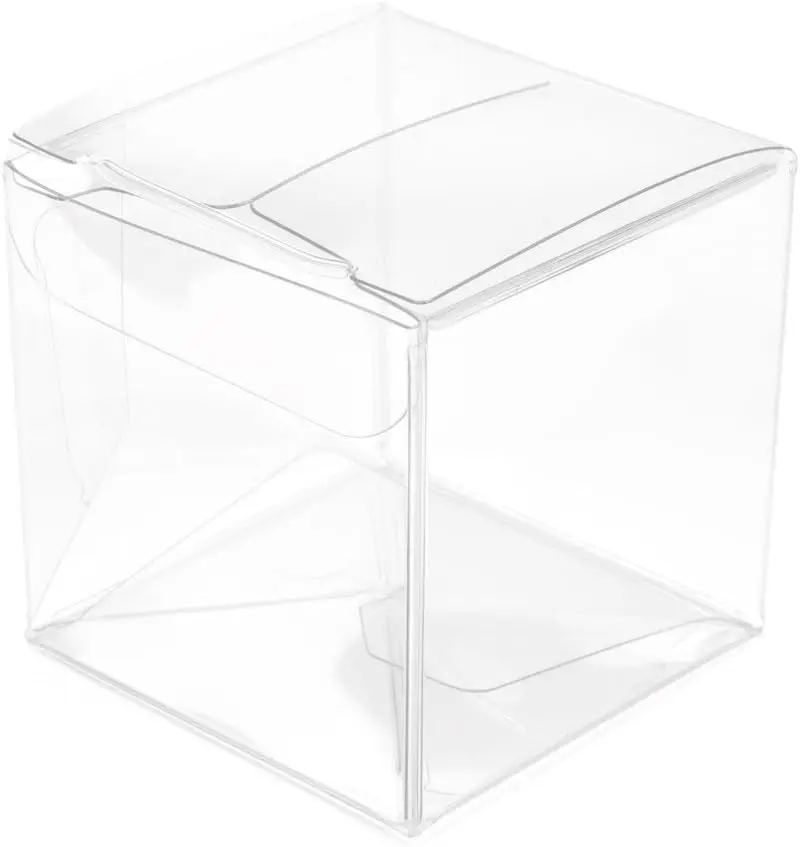 Hot Selling Plastic Gift Boxes Clear PVC Box Custom Recycled Clear Plastic Box