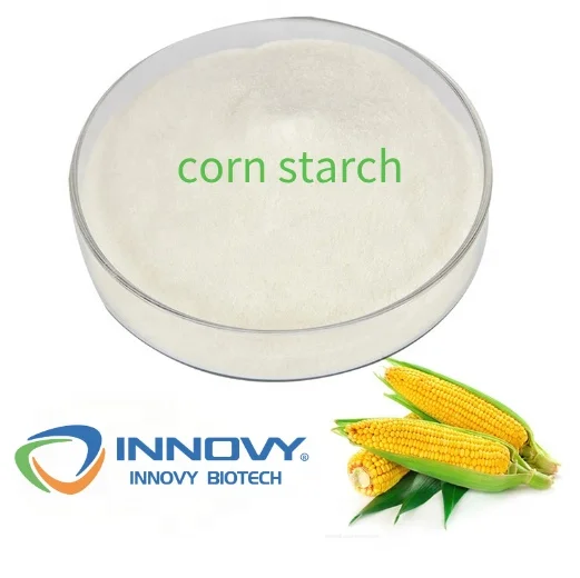 Innovy Factory Cheap Food Grade 25kg/bag Organic 99% Corn/Potato Starch For Thickeners
