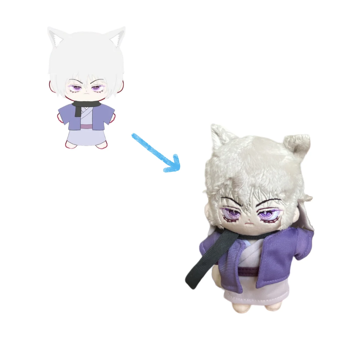 Симпатичная 5 мм длинная меховая кукла из ткани 15 см