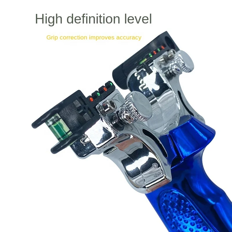 Powerful Aluminium Alloy Slingshot Crossbow Hunting Catapult Camouflage Bow Outdoor Camping Kits with