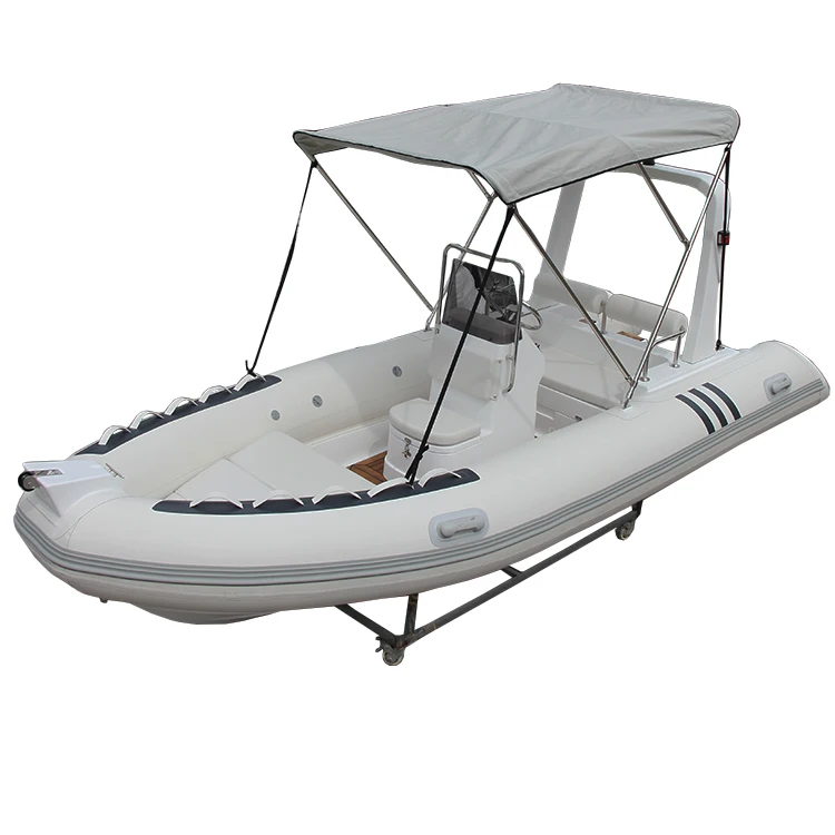 Zhenbo 4.8m Deep V fiberglass Rib 480 Inflatable Boat