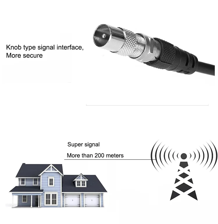 Cable Free Channels Tv Antena outdoor digital hdtv antenna strong singal tv aerial high gain hd 1080p