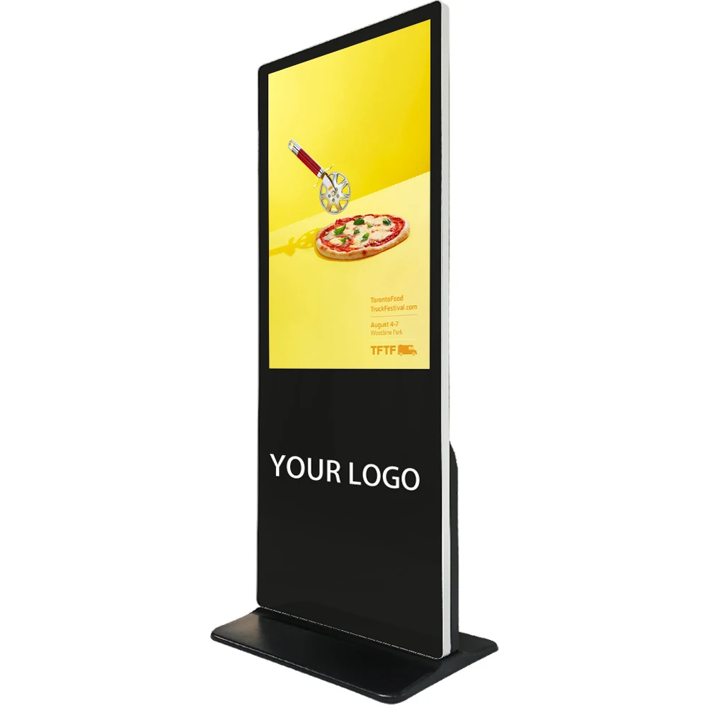 SHUGUAN Vertical Advertising Kiosk Screens Internet Digital Signage And Displays for Shops