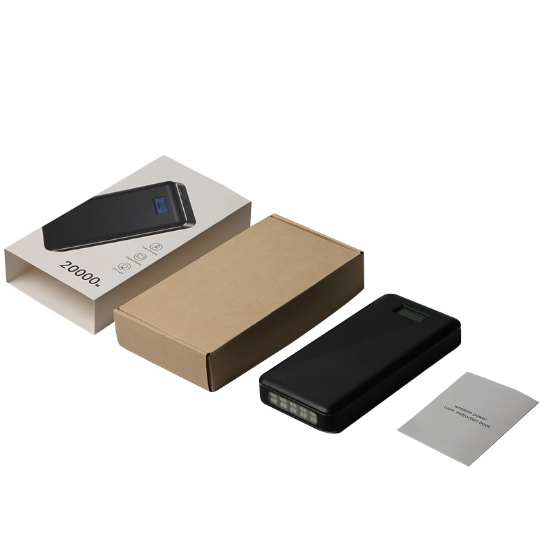 2019 3 in 1 portable charger wireless gear rechargeable portable power bank for laptop