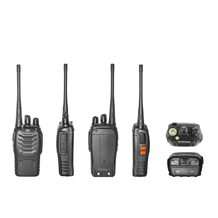 Baofeng Handheld Walkie Talkie 888S VOX Function Bf-888smini of Ham Radio Uhf 12.5/25khz 400-470MHZ 110*50*32mm 12 Months CN;FUJ