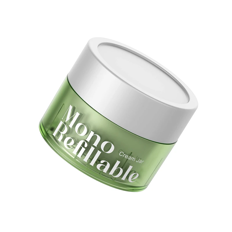 PP Cream Jar round Empty Cosmetics Facial Cream Body Butter Bottles Luxury Plastic Refillable Jars with Lids