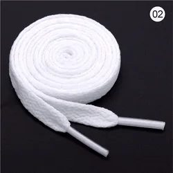 3 size 29 colours Custom 100% Cotton Flat Shoe Laces for Kids and adults pant string