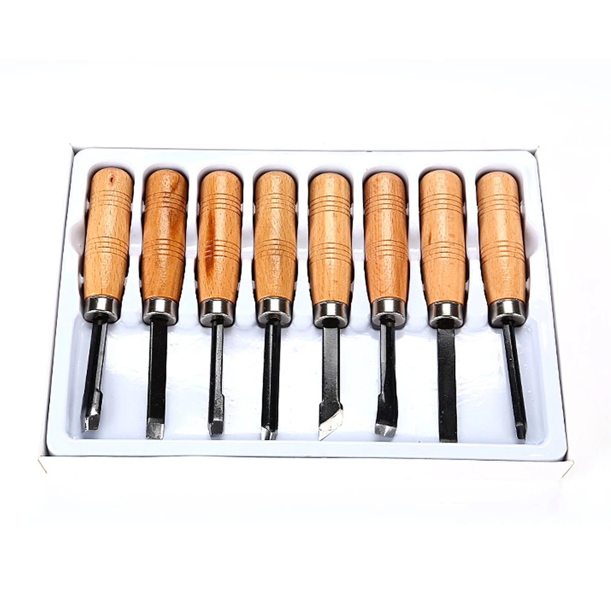 5PCS High Quality SKS5 Steel DIY Woodworking Wood Carving Chisel Set