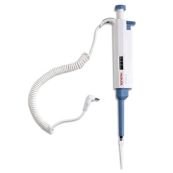 Single Channel Digital Variable Volume Repetitive Pipette with Switch