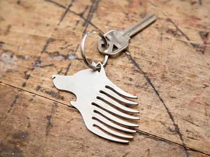 Stainless Steel Bottle Opener Keychains - Beer Opener with Belt Buckle Clip Multifunction Kitchen Tool