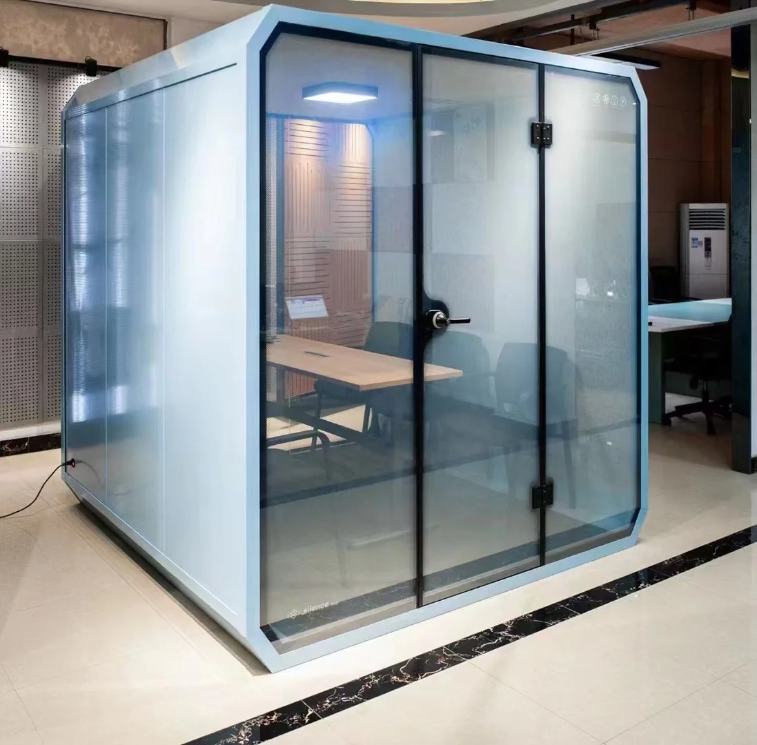 Office Pod Meeting Work Pods Acoustic Silent Cabin For Office Soundproof Booth