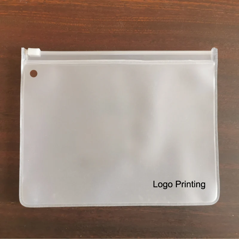 Customized Underwear Frosted Zip Lock Clothing Packaging Plastic Bags With Logo