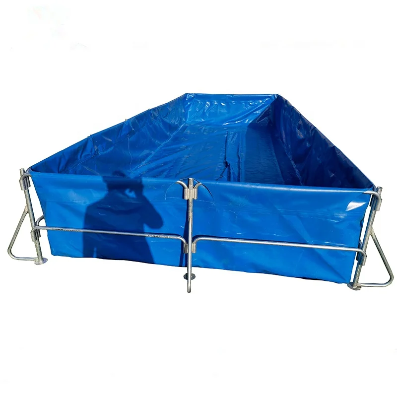 Ailinyou  Wholesale Folding Fish Tanks  Rectangular Biofloc system Fish pond tank 20000 L
