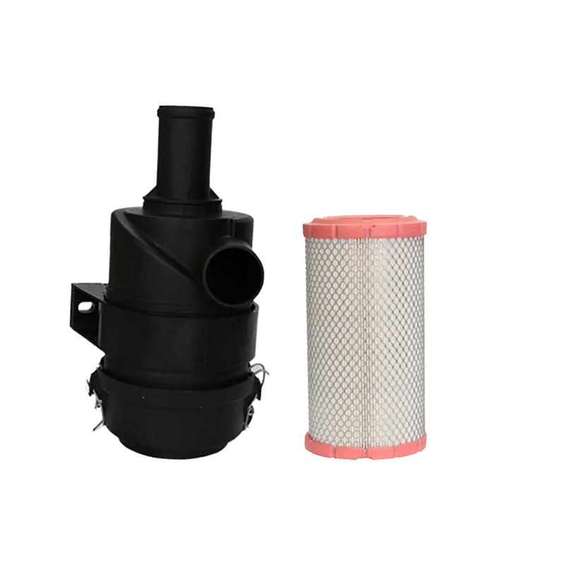 China factory wholesale high efficiency engineering vehicle 50HP compressor air filter assembly straight head
