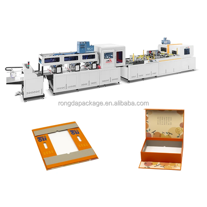 Latest Intelligent Automatic Collapsible Paper Box Making Machine with High-Precision