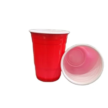 pp thermoforming plastic water cups 12oz plastic drinking party cups  food grade pp cups with high quality