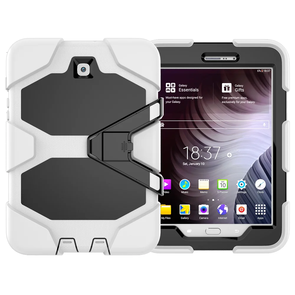 3 в 1 Heavy Duty противоударный чехол для планшета для Samsung Galaxy Tab S2 8,0 T715 Крышка планшета