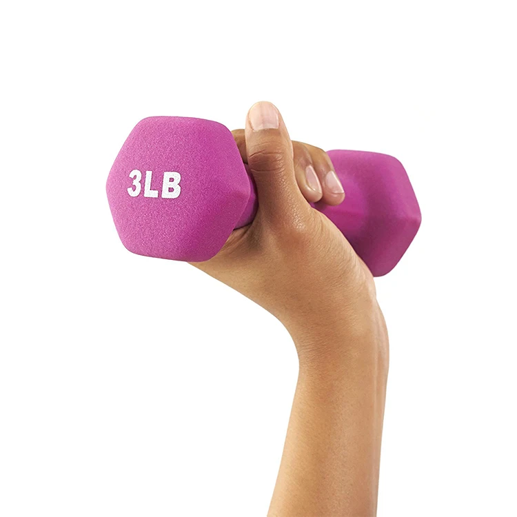 Home Gym Equipment 3pcs Dumbbell Set with Dumbbell Rack