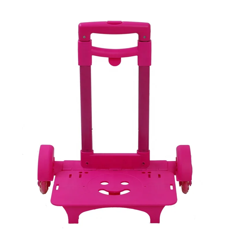 Smile Six wheels shopping cart car hand trolley for kids climbing stairs backpack
