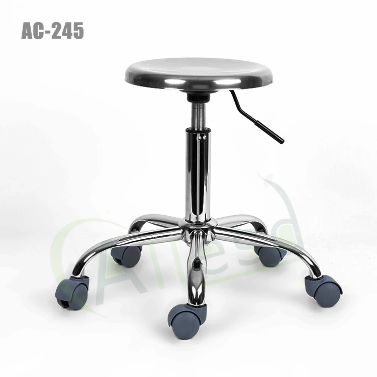 Good Price Wear Resistant Nylon Castors 5-Star Chrome Steel ESD Cleanroom Office Lift Industrial Ergonomic Chairs