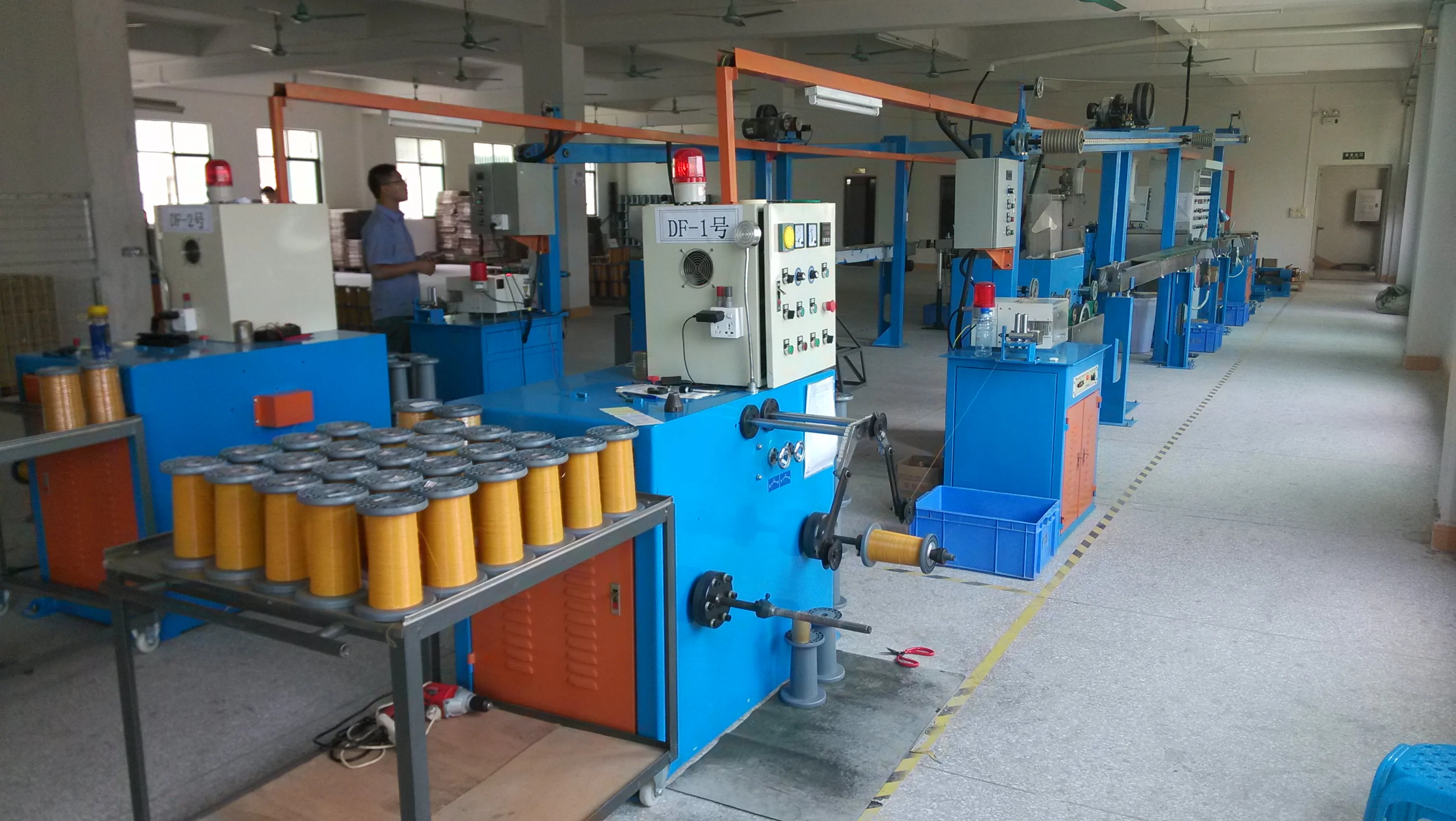 
DL50/70 PVC Insulated Cable Extrusion Line 