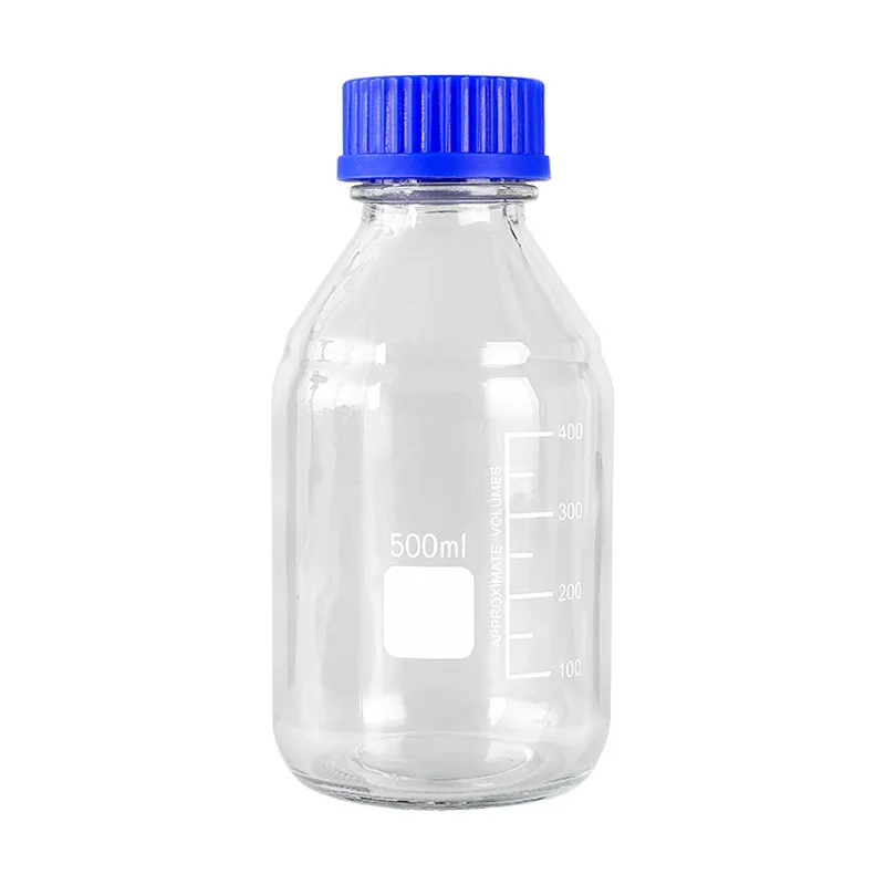 Experimental Equipment 0.2L 1L Glass Reagent Container Jars for Lab Hospital