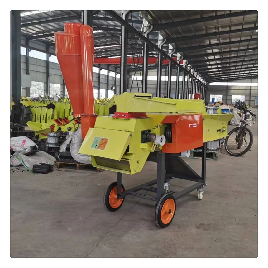 Small chaff slicer straw breaker hay cutter grain grind crusher on sale