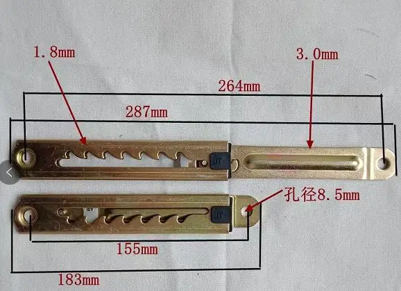 Adjustable Telescopic Ratchet Fittings Cam Stay Lift Up Supports For Drawing Drafting Table