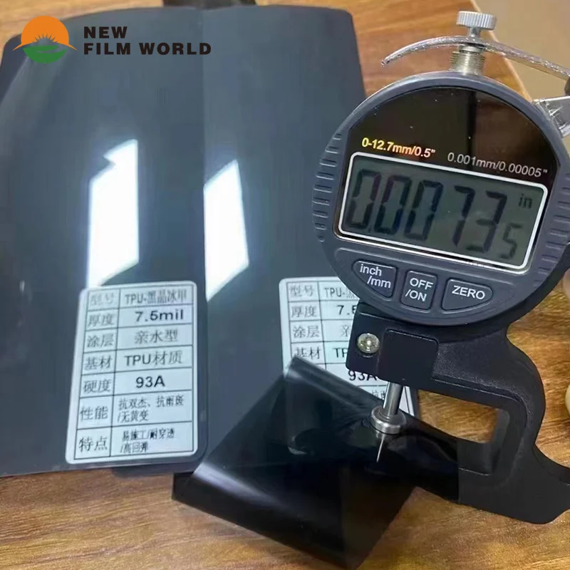 Sunroof Film Car Sunroof TPU Self Healing Icy Sunroof Paint Protection Film High IR Rejection Car Window Film