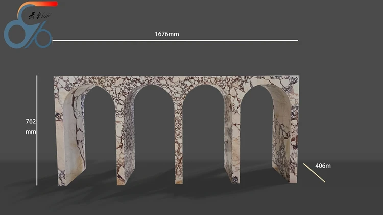 Factory supply attractive price plinth block side table marble square