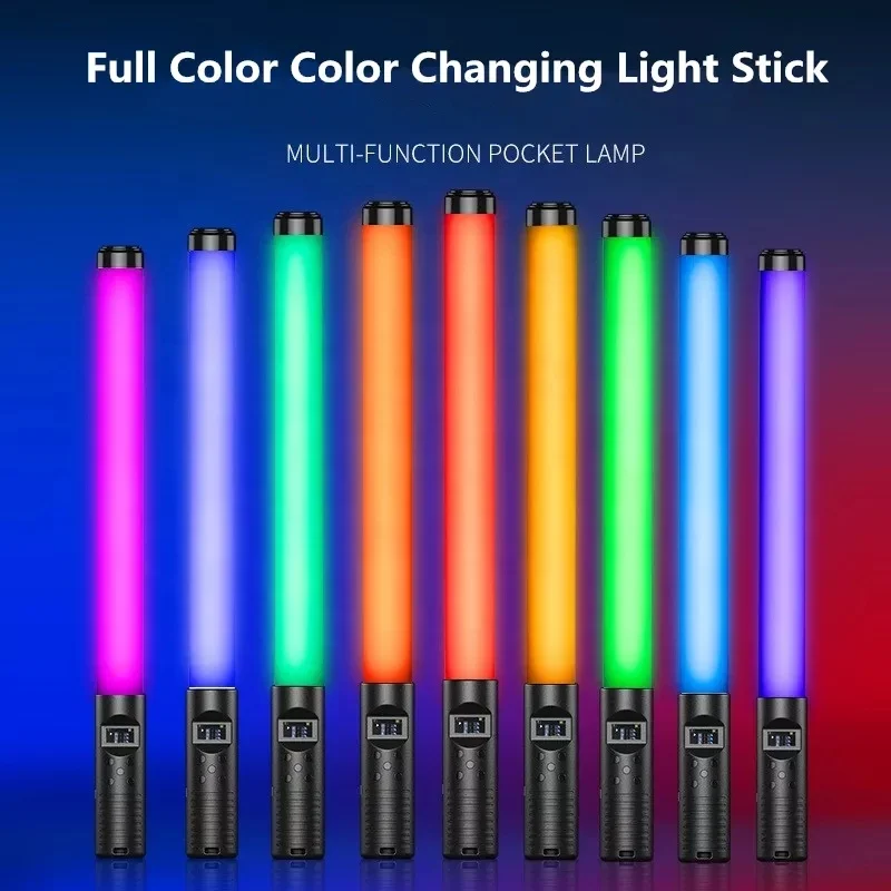 Аккумуляторная батарея 2000 мА/ч RGB-лампа для видеосъемки ручной или штатив с поддержкой LED Studio праздничный светильник
