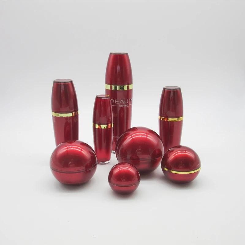 new ball shape 24k gold 50ml 1.7fl oz infused facial peeling gel bottle