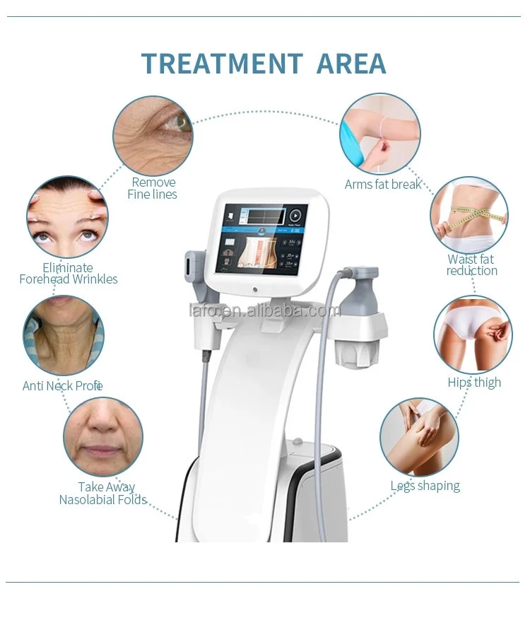LF-435 Best 4.5mm/3.0mm focused ultrasound smas HIFU LIPOHIFU skin lifting wrinkle removal beauty machine price