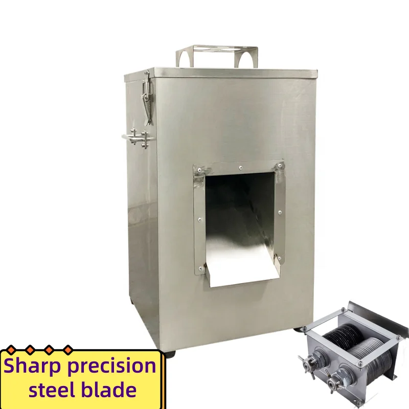 Hot Sale Meat Cutting Machine Chicken Cutter Beef Slicer Meat Slicing Machine Fresh Meat Slicer Fish Cutting Machine