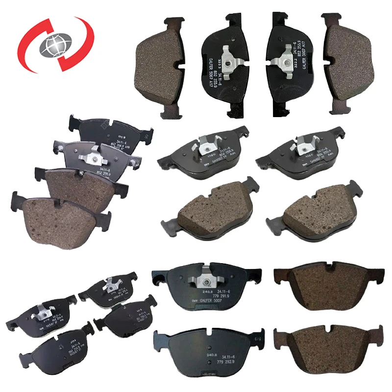 Top quality Auto Parts Wear-resistant Ceramic Front Brake Pads 34114074370 For BMW X5/X6 34116852253