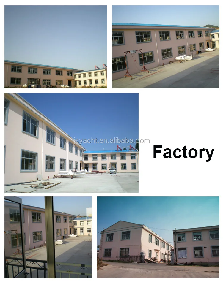 PVC Inflatable Speed Boat Outboard Motor Sport Boat with Aluminum Floor with CE Approved