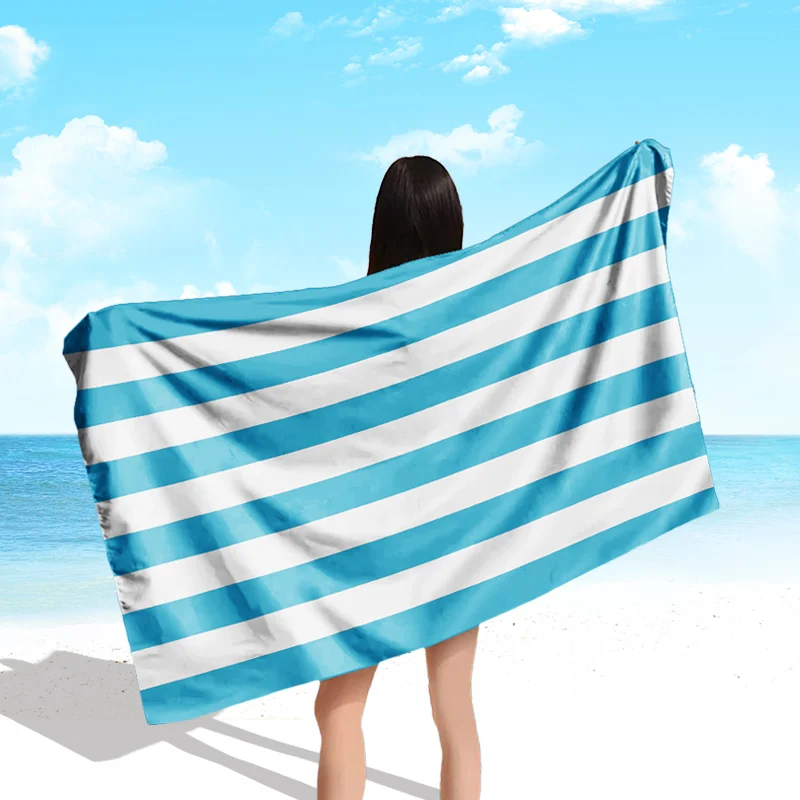 Lightweight custom printing wholesale microfiber premium beach towel microfiber customize no sand beach towels