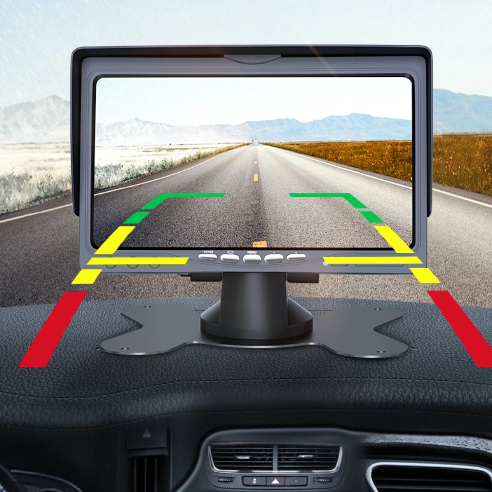 Camera Truck Dash Cam Recorder For Video Monitor Reverse Bus System Backup Front Recording HD Display In DVD Player Box Car DVD