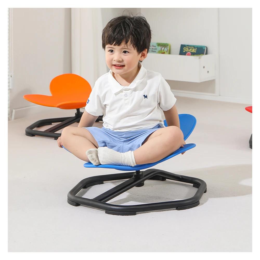 Autism Kids Swivel Chair,Sensory Toys for Kids,Spinning Chair Wobble Stool Balance Sit and Spin Seat,Physical Therapy Equipment