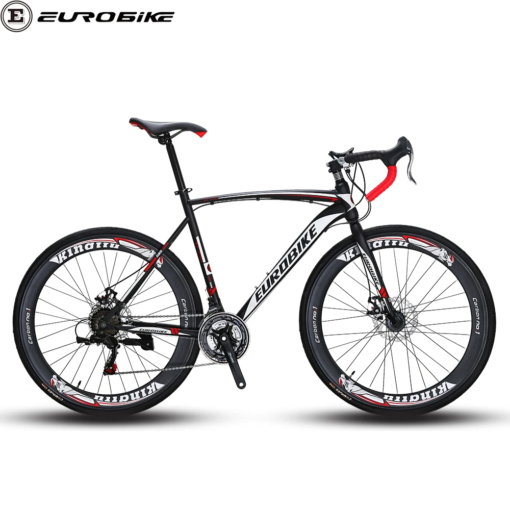  Eurobike XC550 700C 21 скорость гибридный велосипед спицевое колесо 48 см 54 дорожный двойной дисковый тормоз стальная рама в