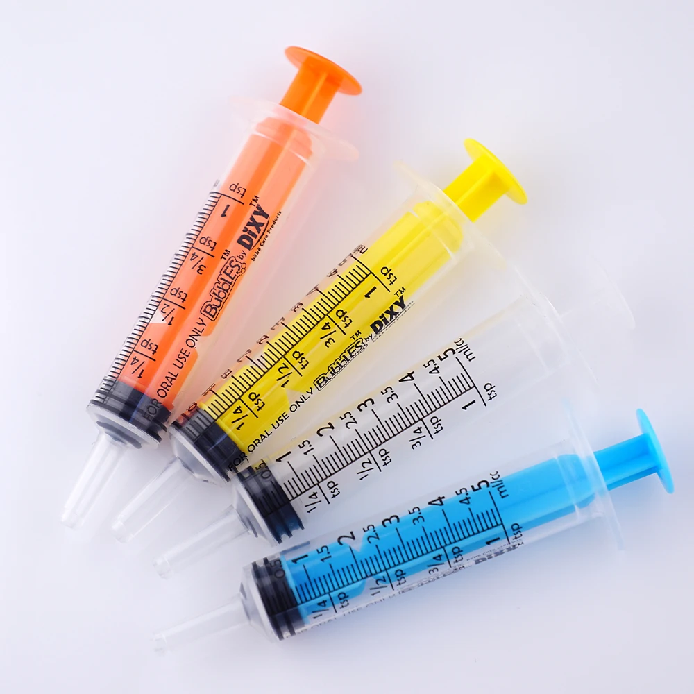 Feeding Medical Disposable Syringe 5ml 6ml 10ml Pet Reptile Vet Bird Enfit Enteral Hand Oral Feeding Medicine Syringe