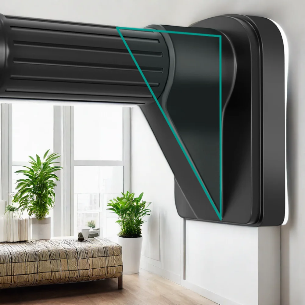 Adjustable 32mm Single Large Base Metal Curtain Poles Non-Fall Spring Tension Shower Rod Telescopic Extendable Telescopic