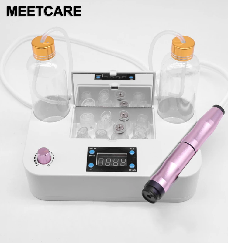 Mini Small Bubble Facial Beauty Machine Oxygen Spray Water Injection Hydro Blackhead Clean Skin Rejuvenation