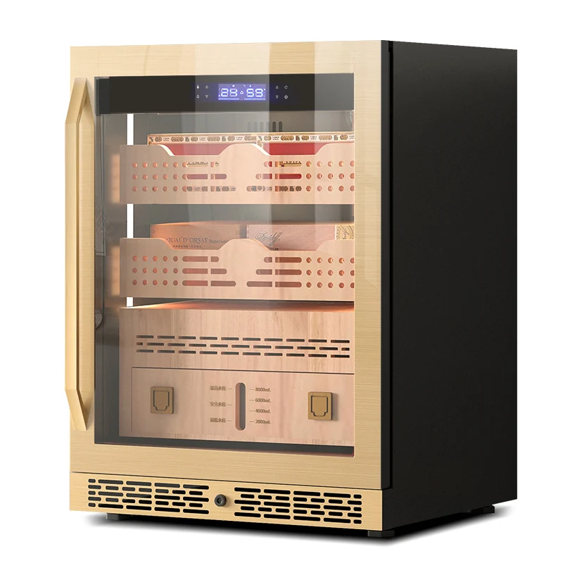 NUELEAD 140L Household Small High End Cigar Humidor Best Temperature For Cigar Humidor