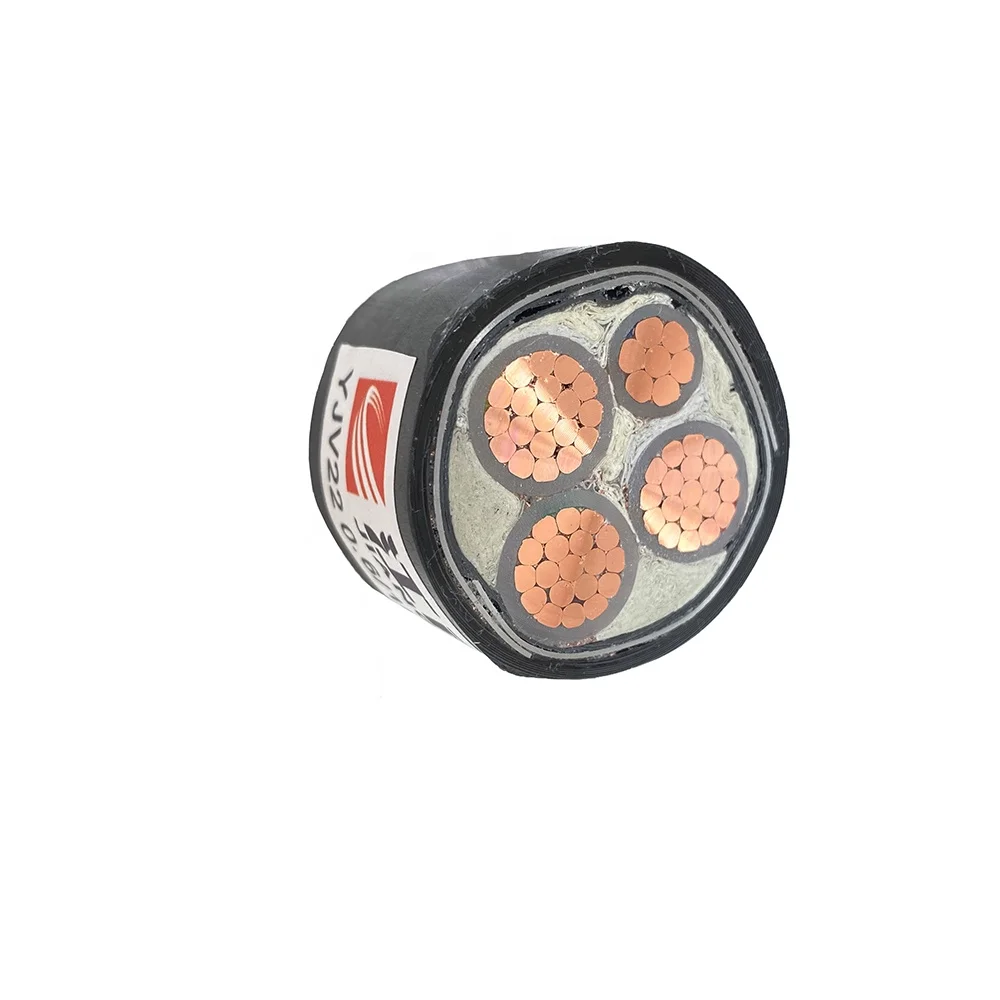 Оптовая продажа sta swa awa ata кабели низкого напряжения галогенов zrc-yjv22-0.6/1kv 3x120 1x70 35,0 мм кабель с изоляцией из сшитого полиэтилена/ПВХ кабель